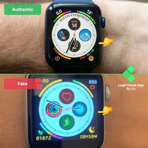 fake apple watch vs real series 8|how to tell if apple watch is real.